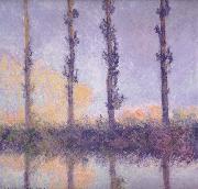 Claude Monet fFour Trees oil painting picture wholesale